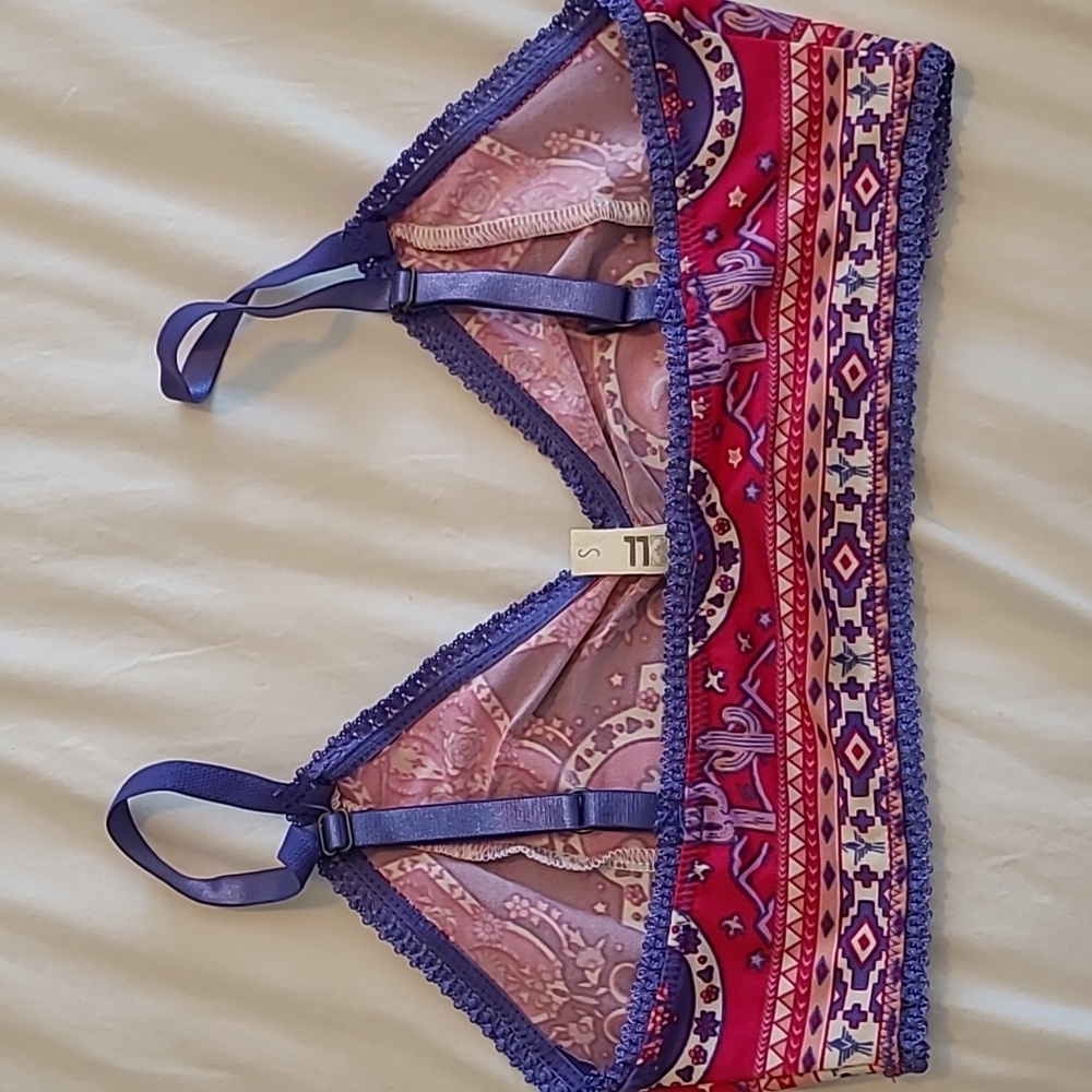 NWT Spell Designs Sunset Road Cactus bralette and bloomers - Picture 9 of 11